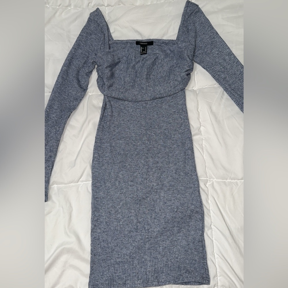 Forever 21 Long Sleeve Mini Dress
